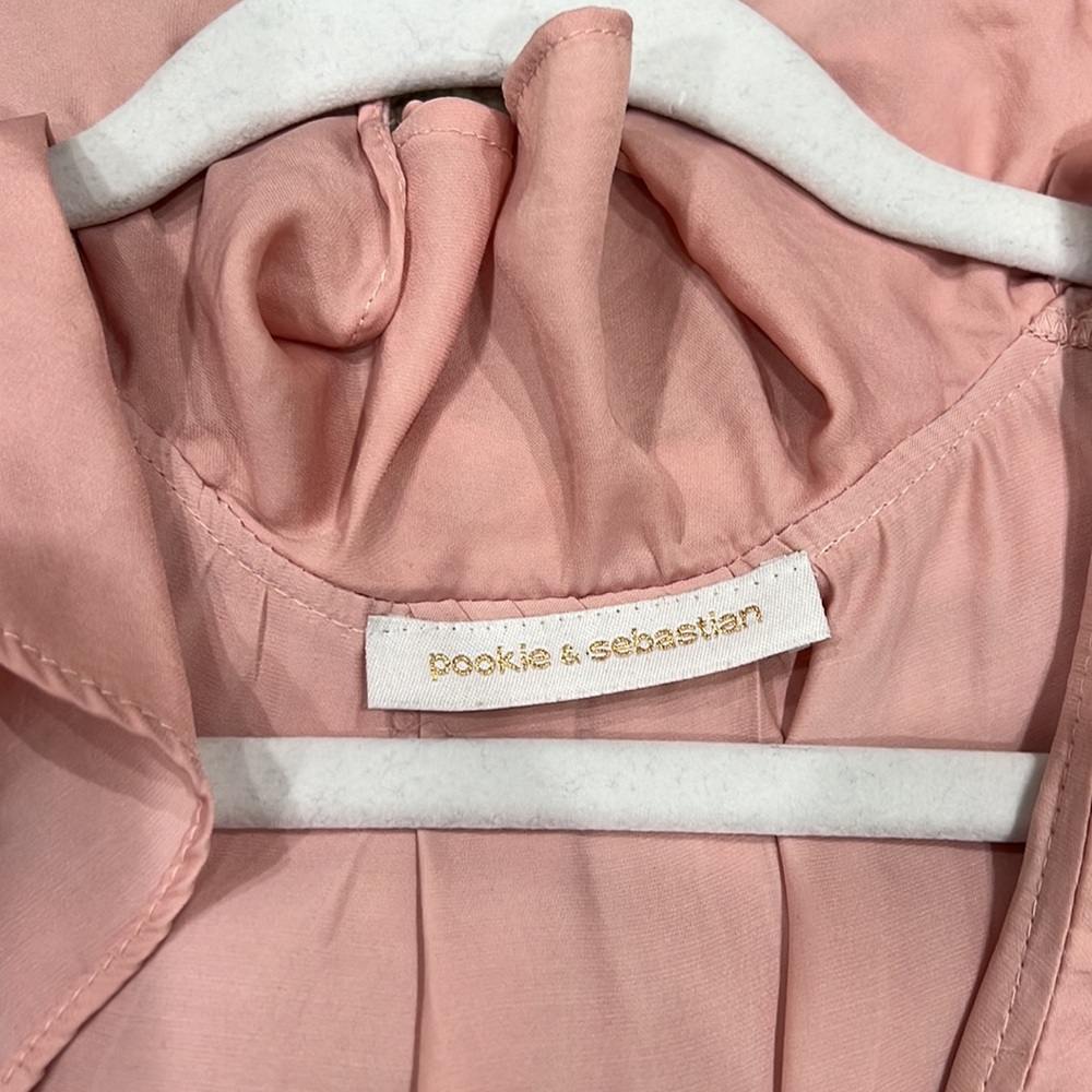 Pookie&Sebastian pink ruffle dress - Picture 3 of 4